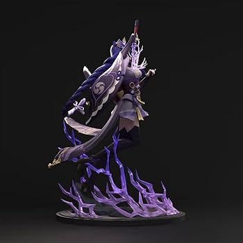 Amazon.co.jp: hiyanan 原神 稲妻 雷電将軍 フィギュア